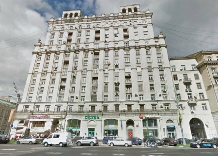 View on the building from Garden Ring